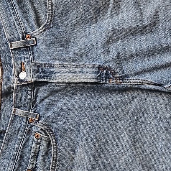 Levi's 550's Y2K Mens Jean Denim Shorts Size 34 Waist - Picture 2 of 8